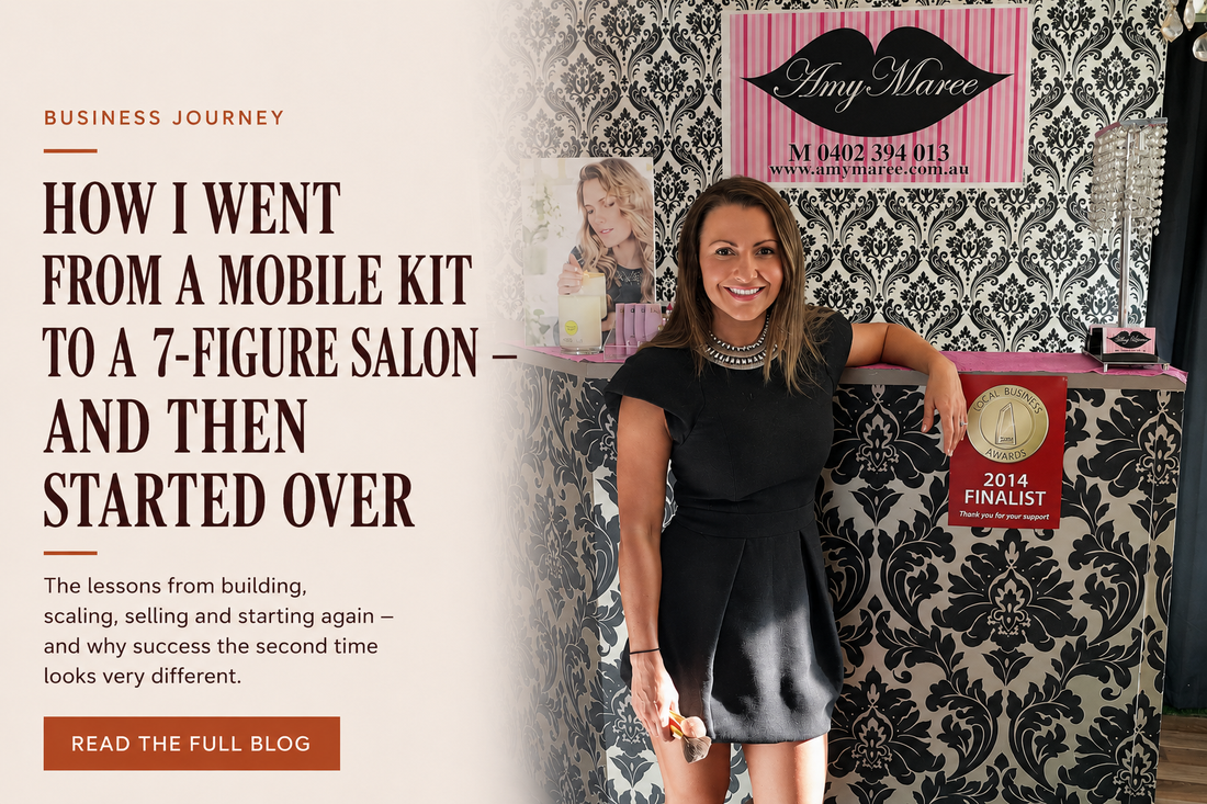 How I Went From a Mobile Kit to a 7-Figure Salon - And Then Started Over