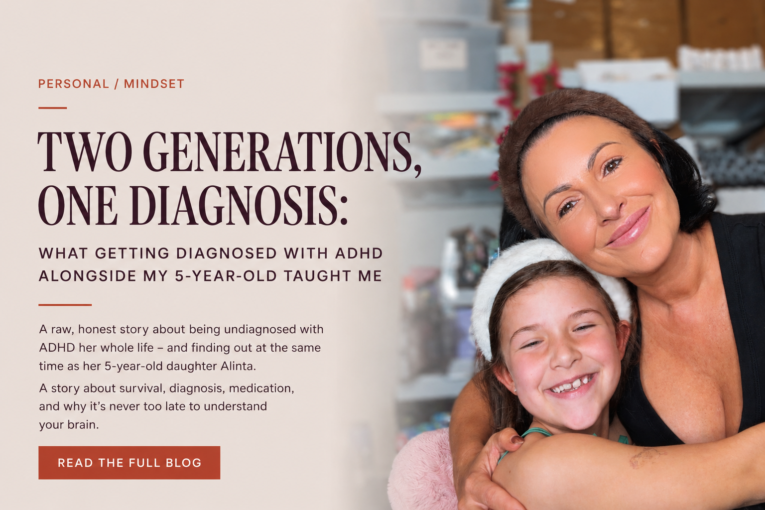 Two Generations, One Diagnosis: What Getting Diagnosed With ADHD Alongside My 5-Year-Old Taught Me