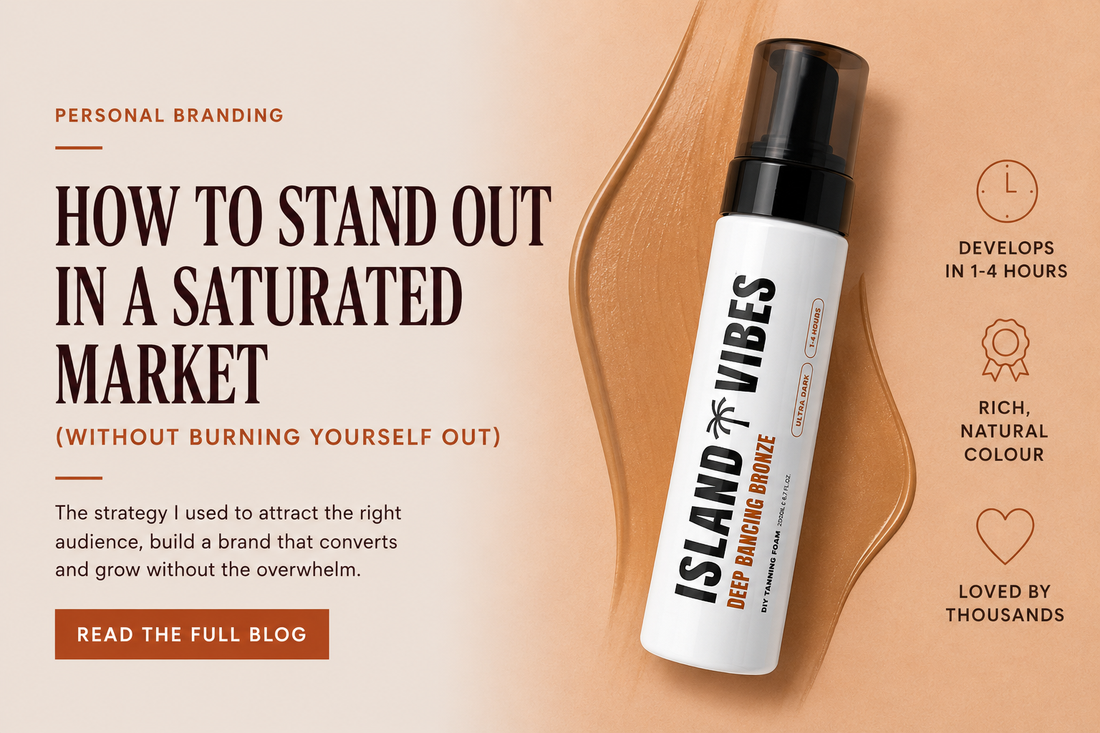 How to Stand Out in a Saturated Market (Without Burning Yourself Out)