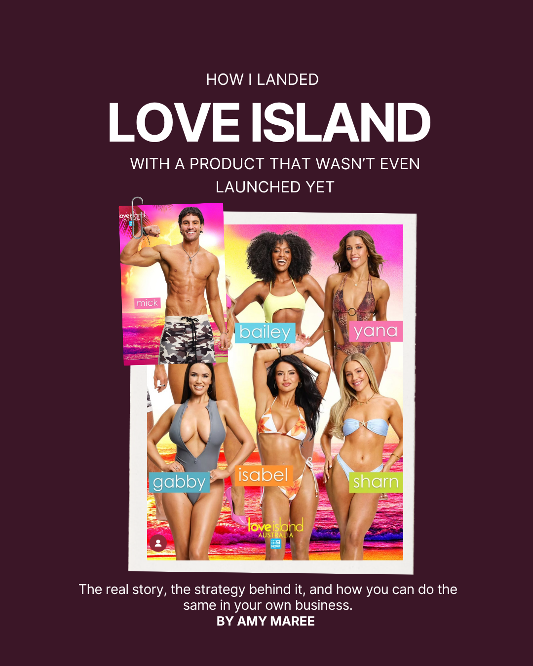 The Love Island Playbook